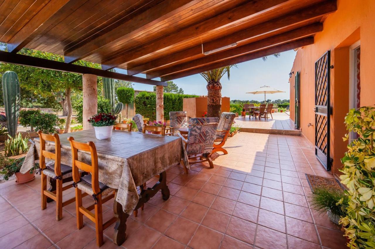 Ses Salines Cottage With Private Pool And Barbecue Exteriör bild