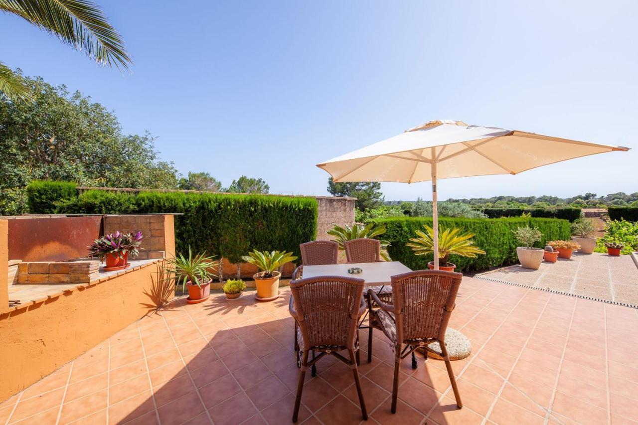 Ses Salines Cottage With Private Pool And Barbecue Exteriör bild